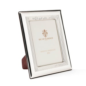 6”x 4” inches Handmade 925 Sterling Silver Photo Picture Frame 7136 10x15 GB new for Wedding gift ,Birthday gift and Anniversary gift