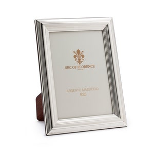 8”x 6” inches Handmade 925 Sterling Silver Photo Picture Frame 7225 15x20 GB new for Wedding gift ,Birthday gift and Anniversary gift