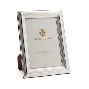 9”x 7” inches Handmade 925 Sterling Silver Photo Picture Frame 7225 18x24 GB new for Wedding gift ,Birthday gift and Anniversary gift