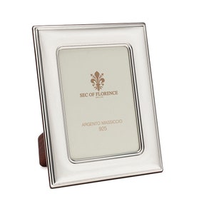 7&quot;x 5&quot; inches Handmade 925 Sterling Silver Photo Picture Frame 7132 13x18 GB new  for Wedding gift ,Birthday gift and Anniversary gift