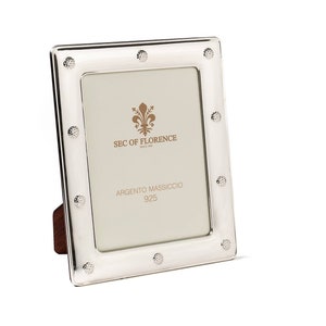 8”x 6” inches Handmade 925 Sterling Silver Photo Picture Frame 7184 15x20 GB new for Wedding gift ,Birthday gift and Anniversary gift