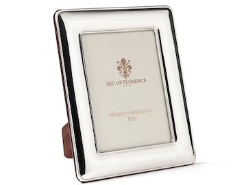 7インチ x 5インチ ハンドメイド 925 スターリングシルバー フォト