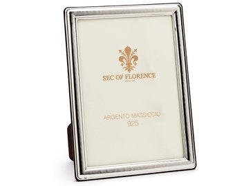 9”x 7” inches Handmade 925 Sterling Silver Photo Picture Frame 7372 18x24 GB new for Wedding gift ,Birthday gift and Anniversary gift