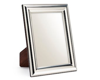 12”x 8” inches Handmade 925 Sterling Silver Mirror Frame for Wedding gift ,Birthday gift and Anniversary gift 7306/20X30SP