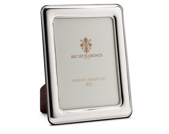 エレガントな小/中サイズのシルバーフォトフレーム - シェフィールド