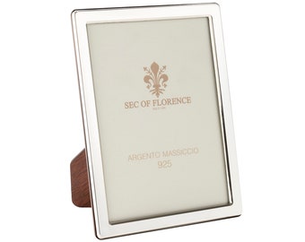 ヴィンテージイタリアンスターリングシルバー製小型フォトフレーム