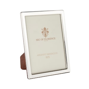 9”x 7” inches Handmade 925 Sterling Silver Photo Picture Frame 7343 18x24 GB new for Wedding gift ,Birthday gift and Anniversary gift