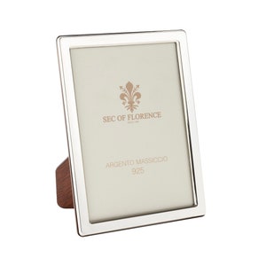 6”x 4” inches Handmade 925 Sterling Silver Photo Picture Frame 7343 10x15 GB new for Wedding gift ,Birthday gift and Anniversary gift