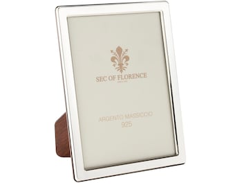 8”x 6” inches Handmade 925 Sterling Silver Photo Picture Frame 7343 15x20 GB new for Wedding gift ,Birthday gift and Anniversary gift