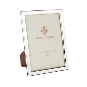 8”x 6” inches Handmade 925 Sterling Silver Photo Picture Frame 7343 15x20 GB new for Wedding gift ,Birthday gift and Anniversary gift