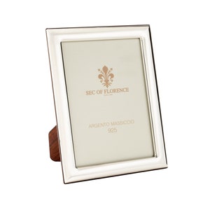 9”x 7” inches Handmade 925 Sterling Silver Photo Picture Frame 7310 18x24 GB new for Wedding gift ,Birthday gift and Anniversary gift