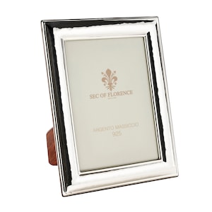 8”x 6” inches Handmade 925 Sterling Silver Photo Picture Frame 7200 15x20 GB new for Wedding gift ,Birthday gift and Anniversary gift
