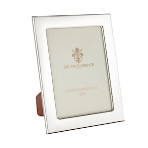 8”x 6” inches Handmade 925 Sterling Silver Photo Picture Frame 7344 15x20 GB new for Wedding gift ,Birthday gift and Anniversary gift