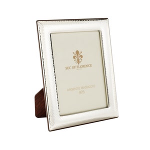 6”x 4” inches Handmade 925 Sterling Silver Photo Picture Frame 7204 10x15 GB new for Wedding gift ,Birthday gift and Anniversary gift