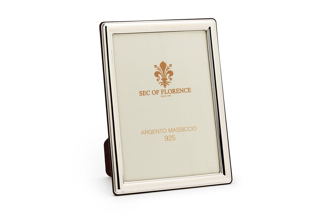 Cornice in argento massiccio 925 preziosa per attimi unici 18×24 * 7226