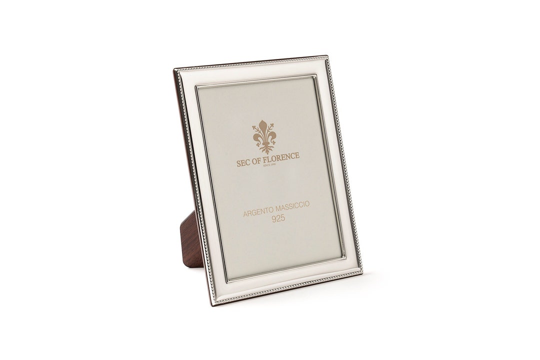 7インチ x 5インチ ハンドメイド 925 スターリングシルバー フォト