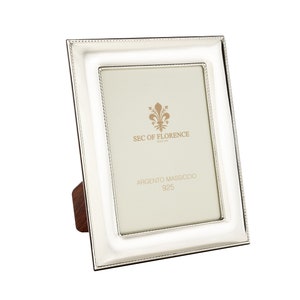 6”x 4” inches Handmade 925 Sterling Silver Photo Picture Frame 7185 10x15 GB new for Wedding gift ,Birthday gift and Anniversary gift
