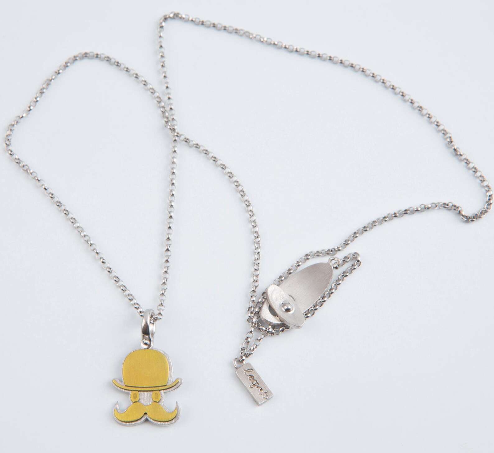 Hipster Necklace Gold Titanium Top Hat Jewelry Fashion Mixed Etsy