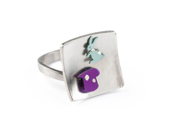 Anello fascia di shop cuori finitura mat