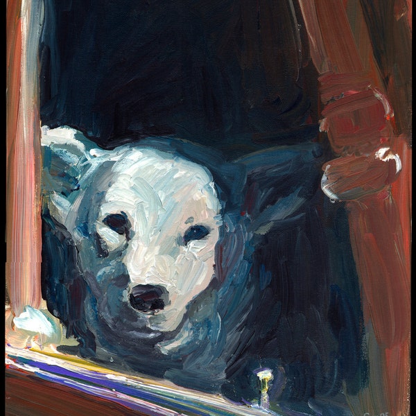 Original Painting - Ft Lauderdale Dog