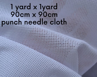 Punch needle cloth, tufting cloth, rug, rag rugs, punch needle embroidery fabric