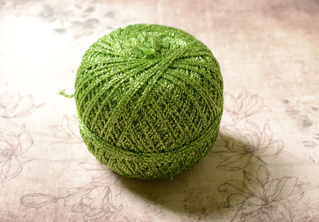 Glitter Yarn Sparkle Yarn Crochet Yarn Embroidery Thread Etsy