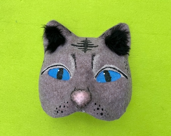 Therian Cat Mask - Cosplay Mask - Handmade Cat Mask - Ready to ship