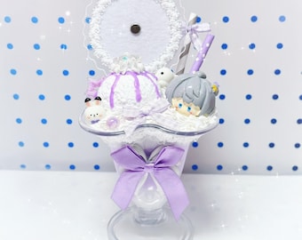 Love and Deep Space Xavier Inspired Clay Parfait Cup | Bunny Prop