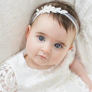Florence mini dress, baby sequence baptism dress, classy baby christening dress, sparkly baptism dress, sparkly christening dress, baby girl