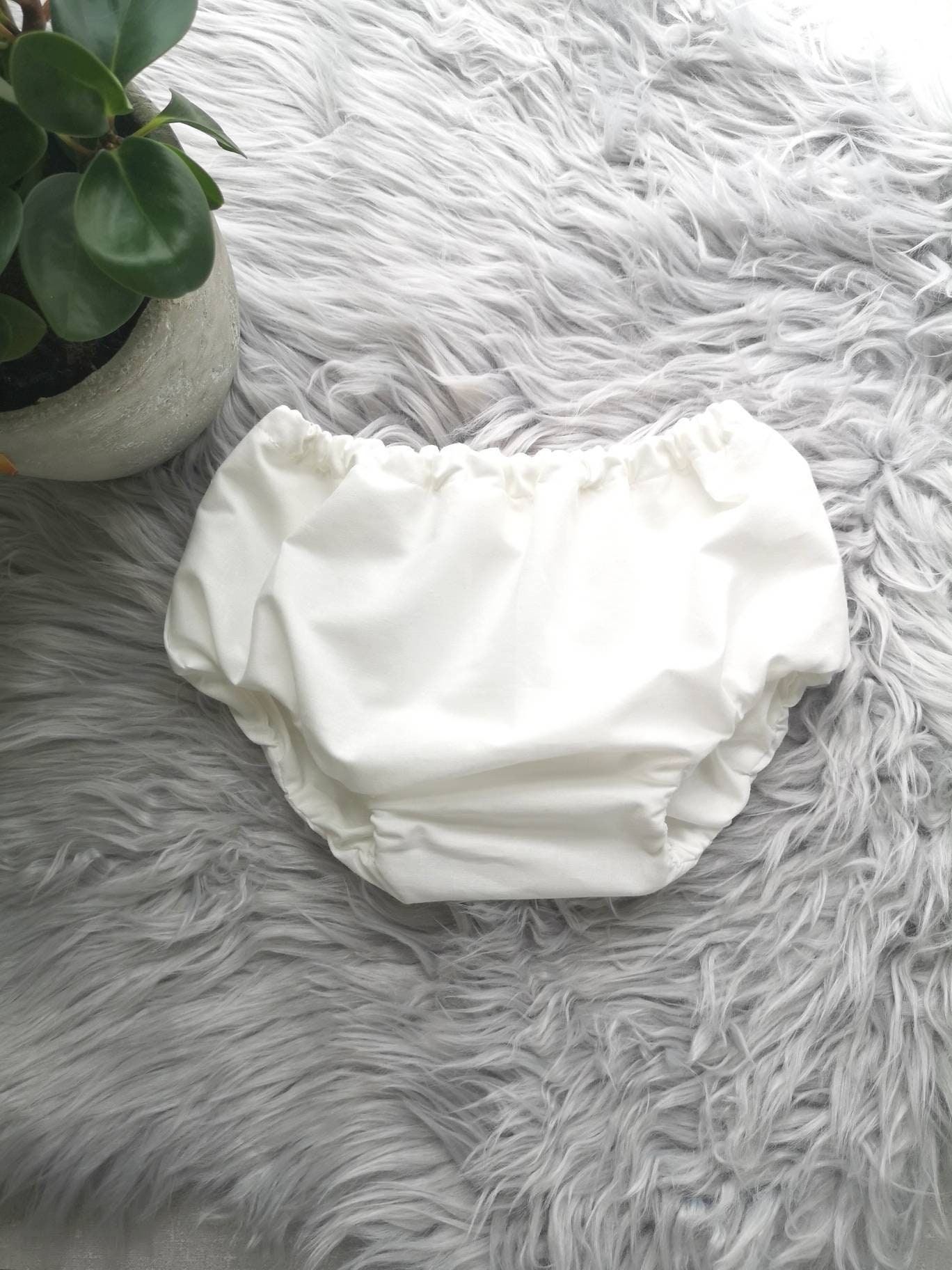 CHICTRY Bimba Bloomer Con Balze Bimbina Mutandine Carine Tinta Unita Pantaloncini Casual Con Bowknot Slip In Cotone Copripannolino Neonate Tipo A 12-18 Mesi - 10