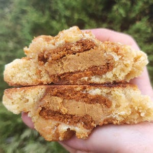 Gefüllter Keks Butterkeks Rezept: Gourmet weiße Schokolade (Digitaler Download PDF)