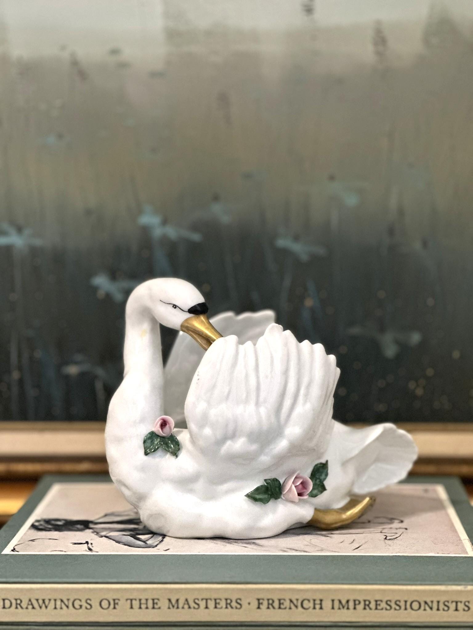 Dresden Swans - Etsy