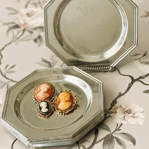 Wilton Columbia Pewter Plate - Etsy