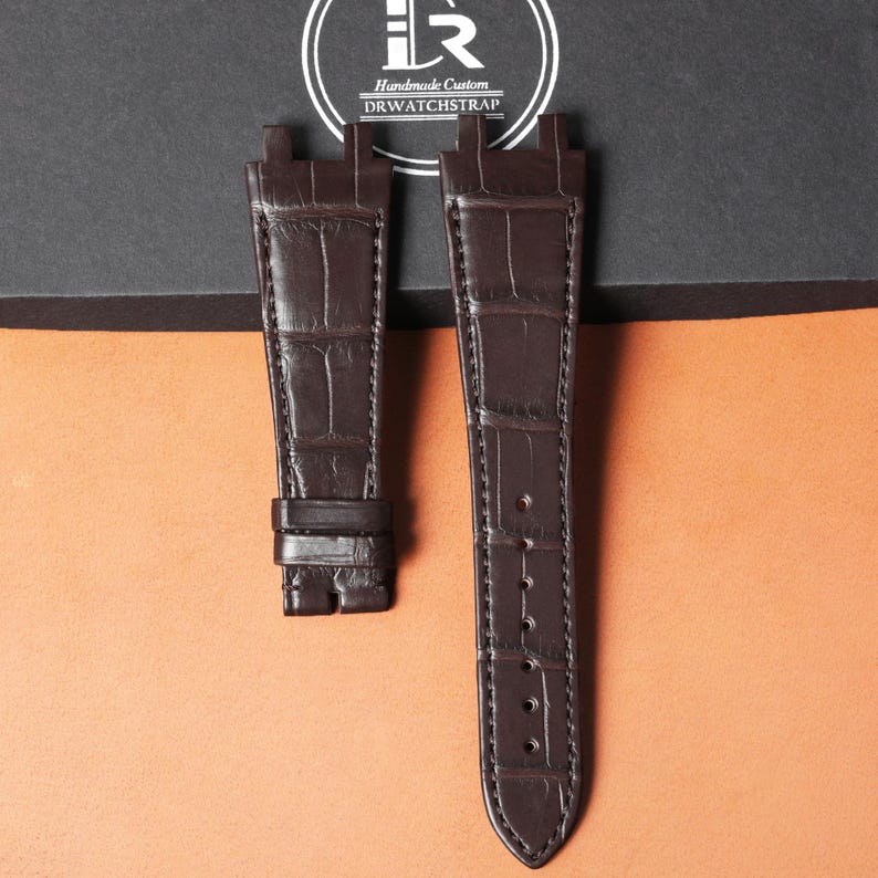 Custom Strap for Ulysse Nardin El Toro, Alligator Leather Watch Band Replacement