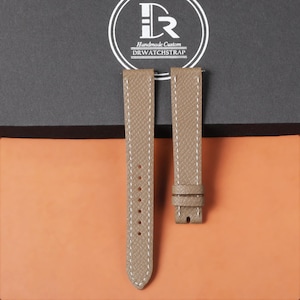 Handgefertigtes Single Tour Uhrenarmband passend für Hermes Heure H Cape Cod | Epsom Ersatzarmband