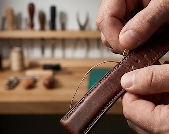 Craig - Op maat gemaakte handgemaakte leren horlogebanden | Op maat gemaakte vervangende horlogebanden voor luxe uurwerken