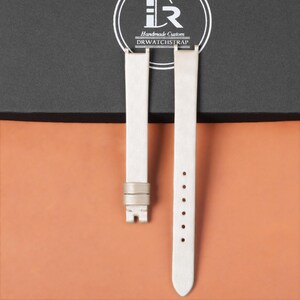 Satin strap for Van Cleef & Arpels Alhambra: Handmade custom Replacement watch band