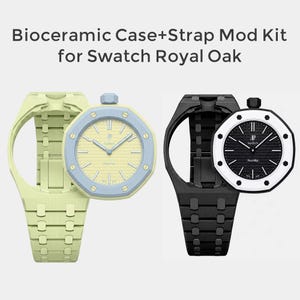 AP×Swatch  Pop 専用クリーム色レザーストラップ 美品 Ap watch strap - Etsy 日本