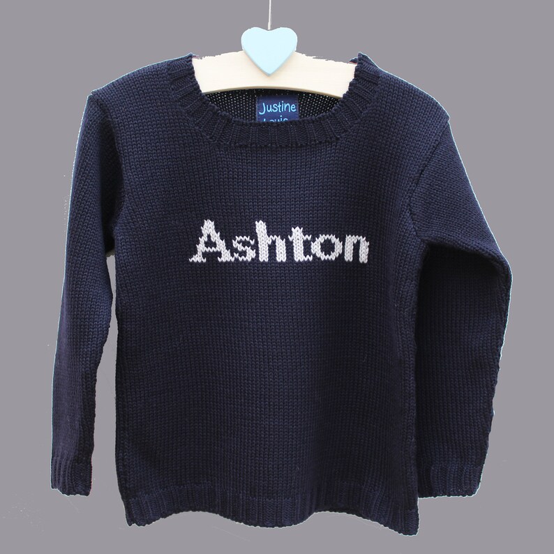 baby boy navy sweater