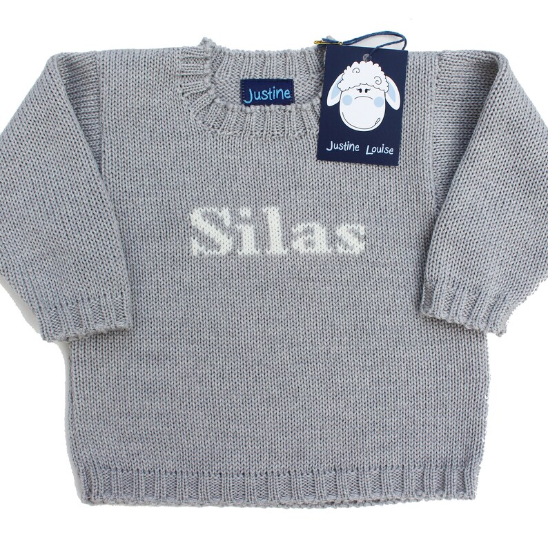 baby boy grey jumper