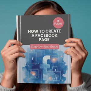 Como criar uma página no Facebook – Guia passo a passo para negócios digitais (download instantâneo)