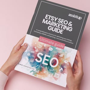 Etsy Seo und Marketing-Leitfaden | Optimieren Sie Auflistungen und steigern Sie den Umsatz | Digitaler Download