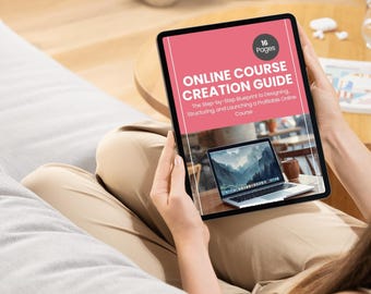 Online Course Creation Guide – Digital Download