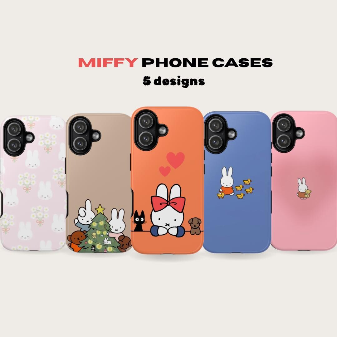 Miffy Phone Cases Cute Bunny Cover Kawaii Cartoon Phone Cover For Miffy Phone Cases Cute Bunny Cover Kawaii Cartoon Phone Cover For