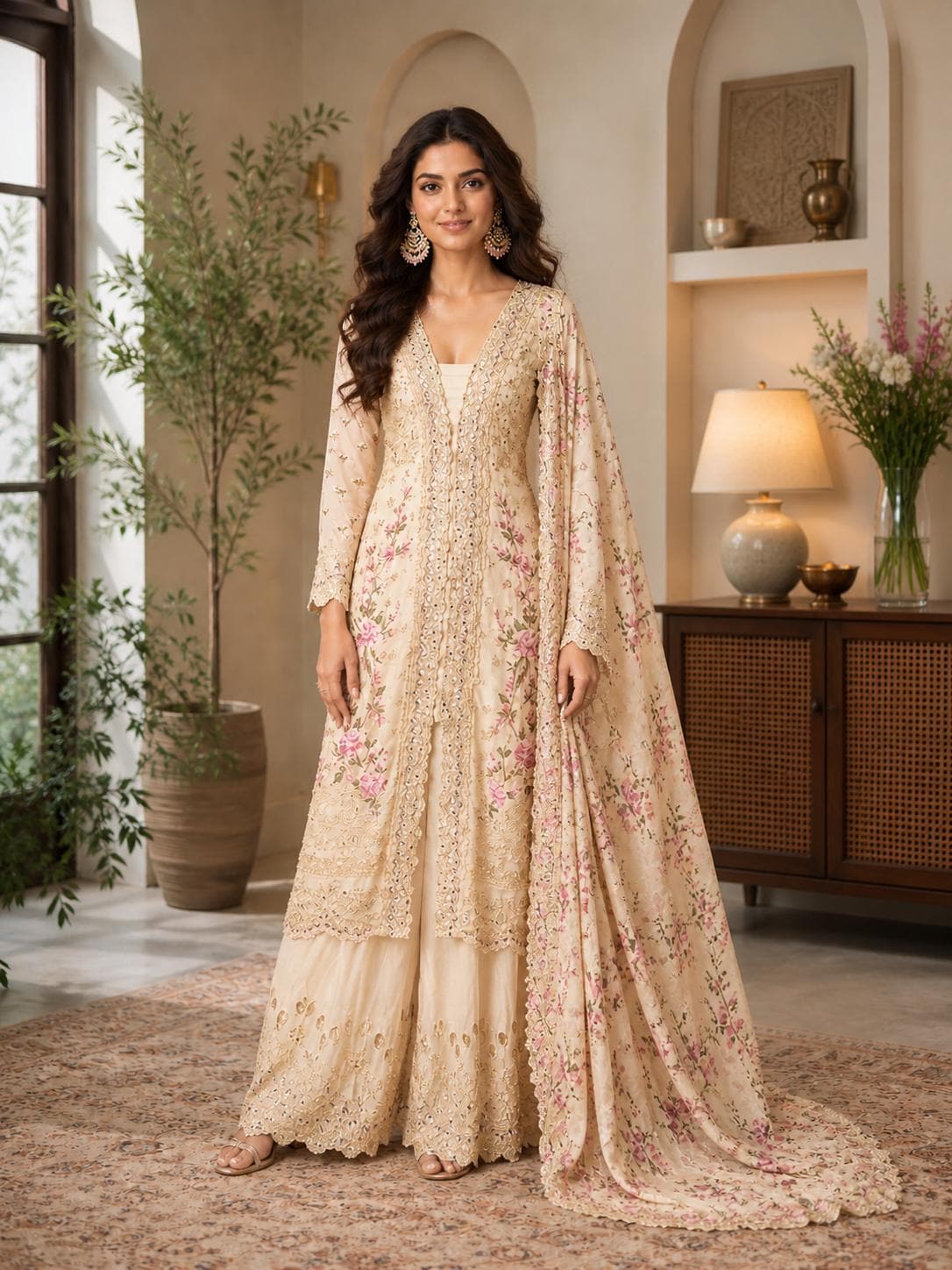 palazzo dresses for party Pakistani Palazzo Dresses