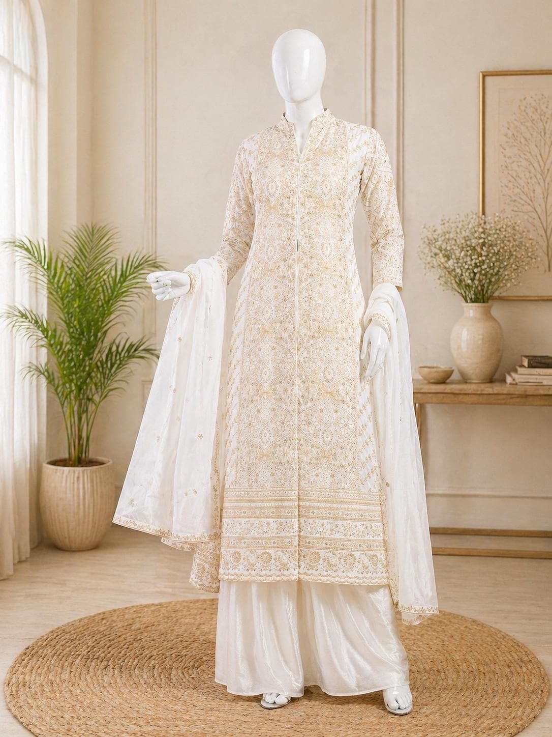 white christmas dresses White-Maxi(with net) – maltaofficial main image 0