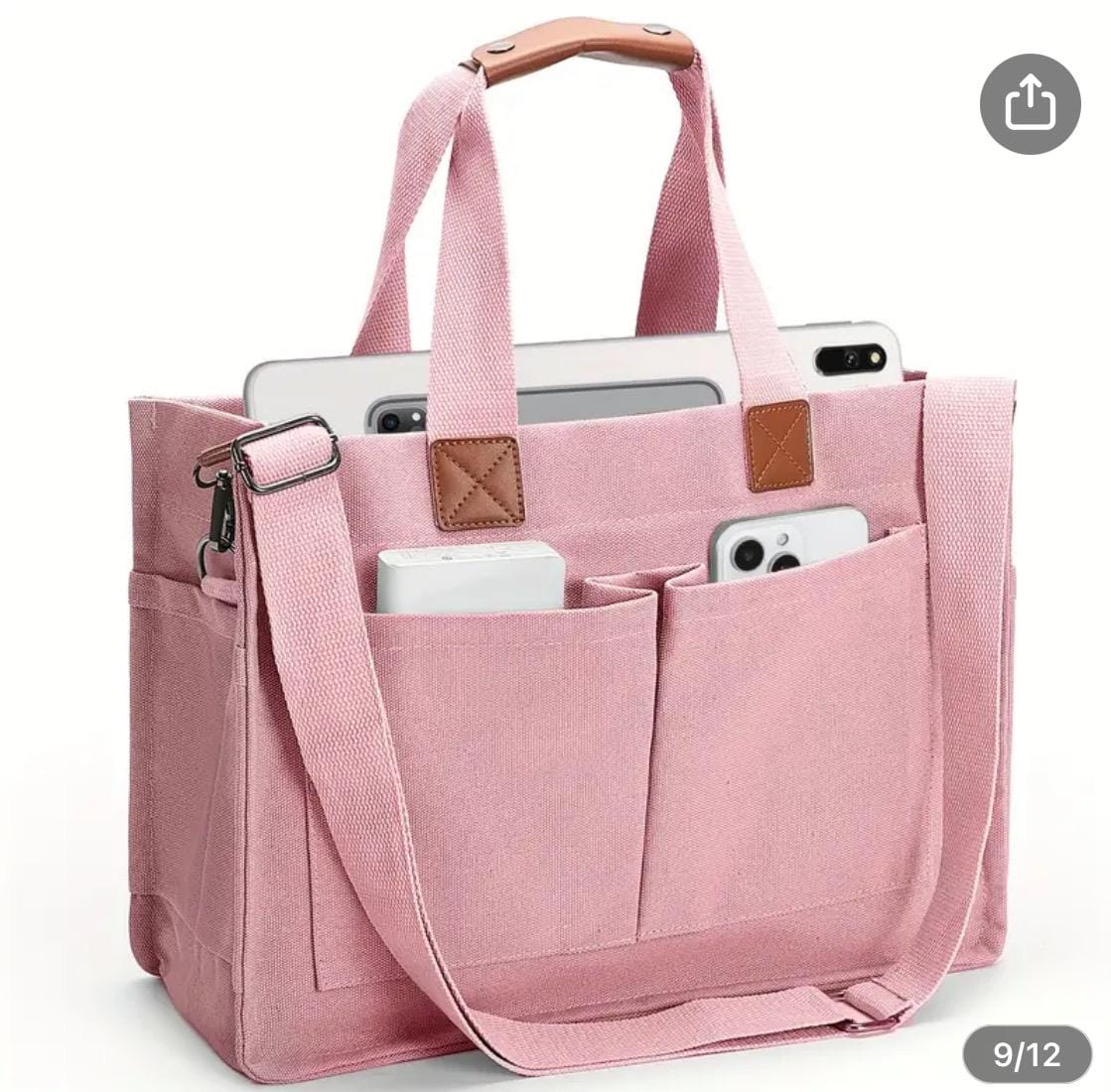 ショルダーバッグ・ポシェット Carrie Four Seasons Square Canvas Toot Bag (2 TYPE) Carrie Four Seasons Square Canvas Toot Bag (2 TYPE