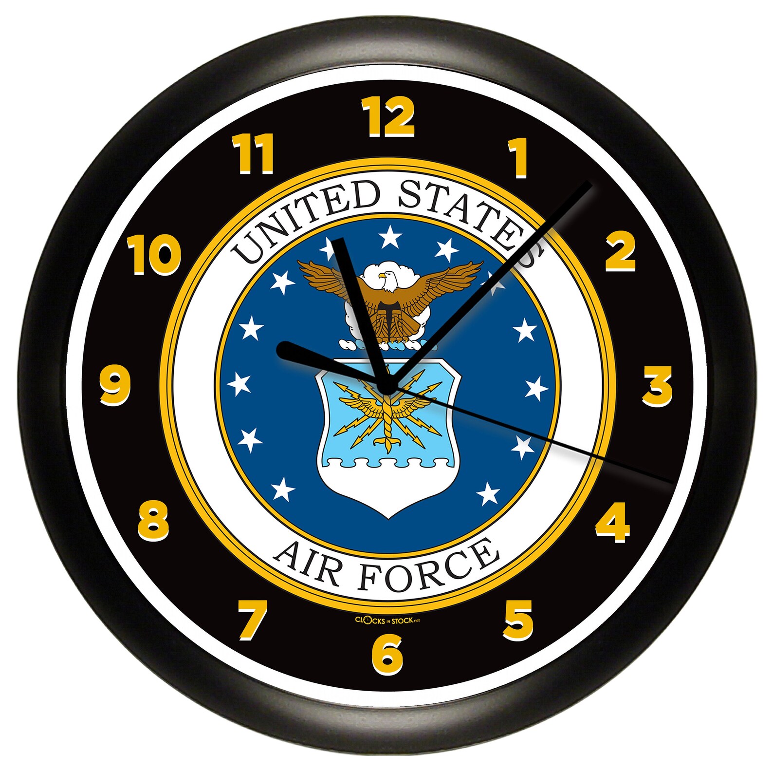 US Air Force Military Wall Clock Etsy