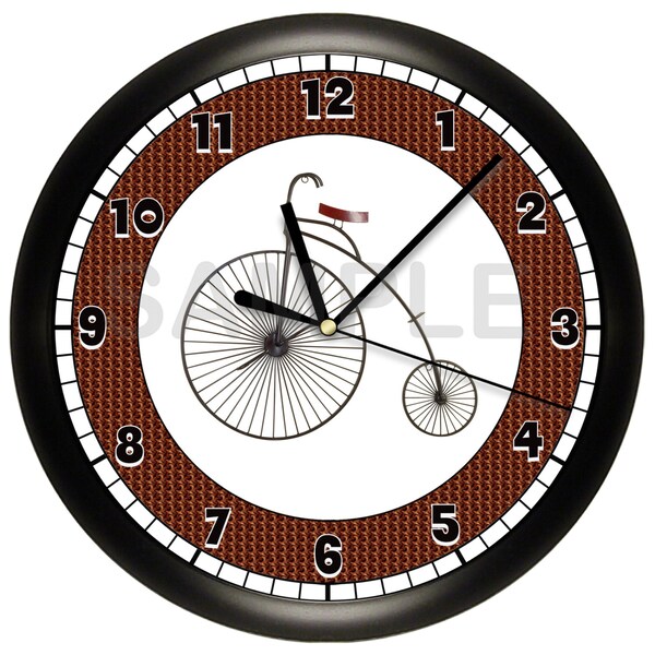 Bicycle Wall Clock Etsy