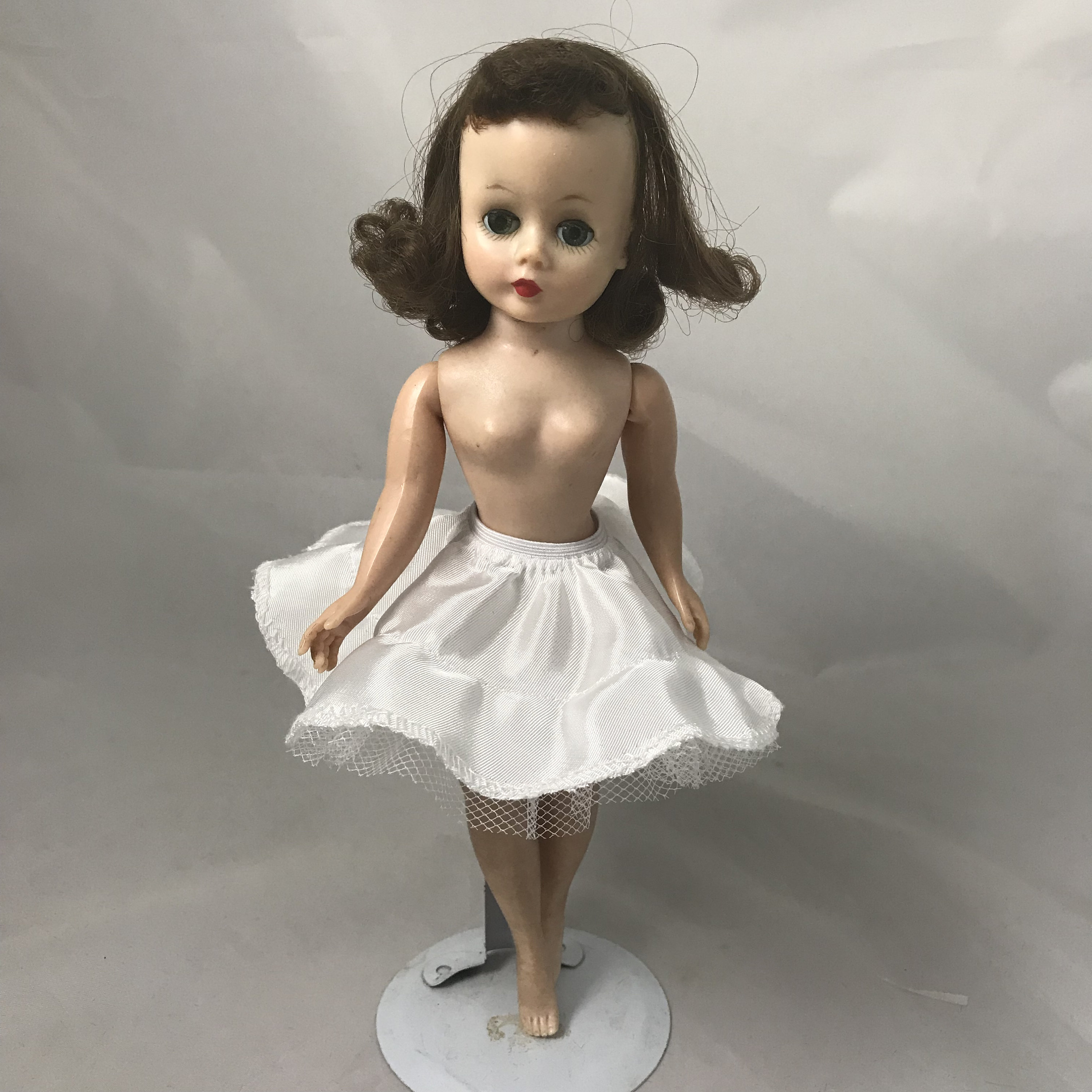 4 1/2” White petticoat slip for 16” Elise Madame Alexander doll *more Colors*